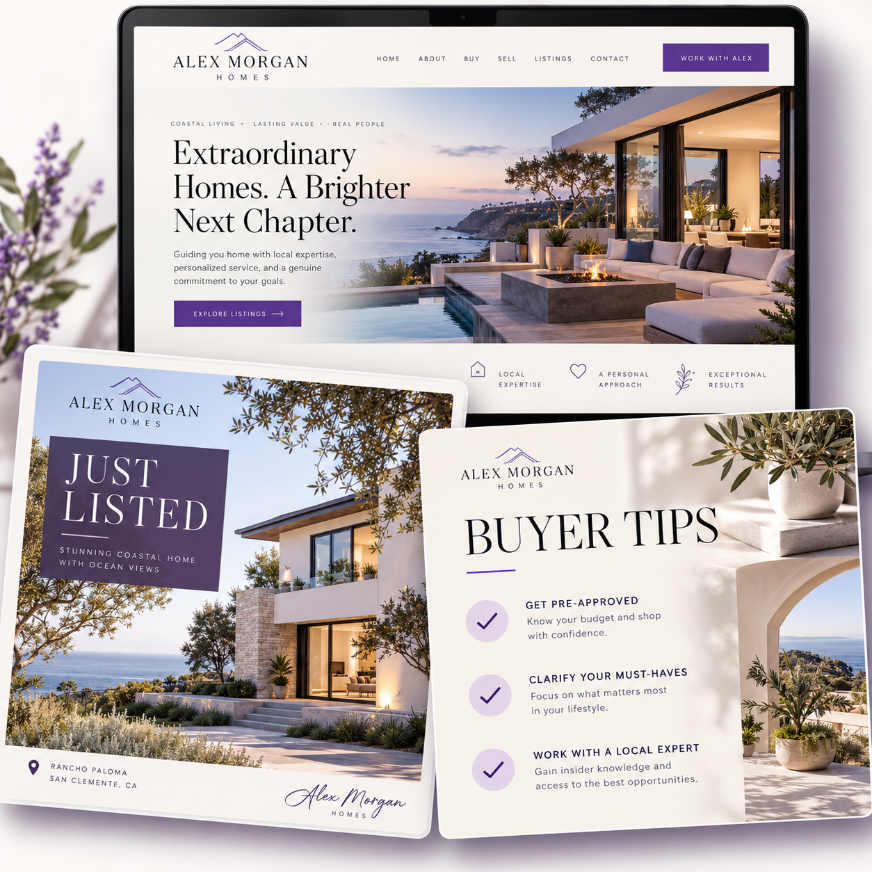Real Estate Content Mockup Showcase